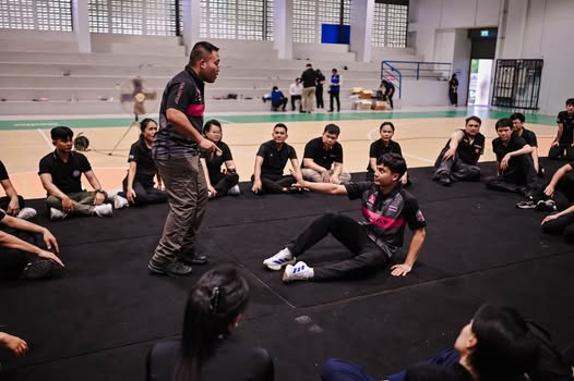 คลาส Jiu-Jitsu ภายใน The Hangar Martial Arts Gym